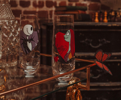 Disney The Nightmare Before Christmas Jack And Sally Cristal