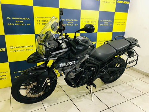 Imagem 4 de 15 de Tiger 800 Xr 2016 Preta Impecável Manual Chave Reserva