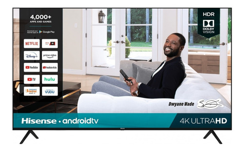 Imagen 2 de 6 de Pantalla Hisense 70 Pulgadas 4k Uhd Android Smart Tv 70h6570