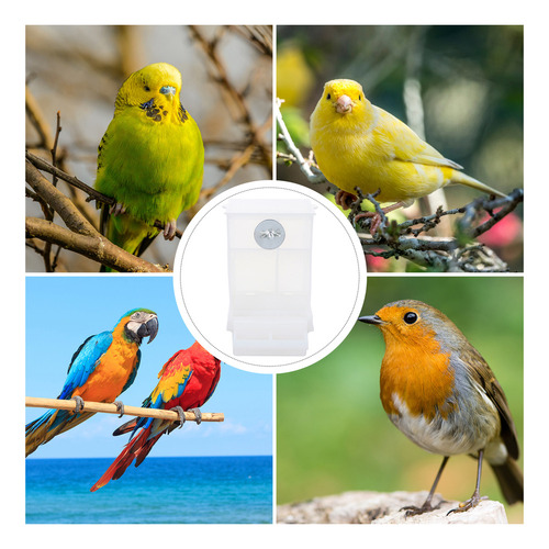 Comedero Para Loros Con Accesorios Para Jaulas De Periquitos
