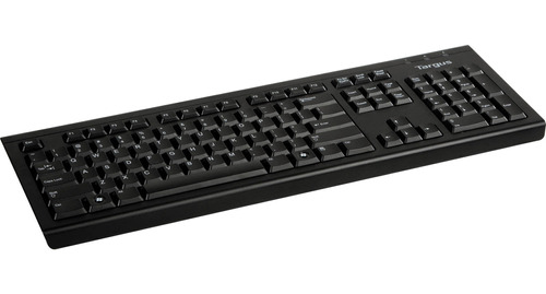 Teclado Ergonómico Para Pc Con Cable Usb Color Negro Por