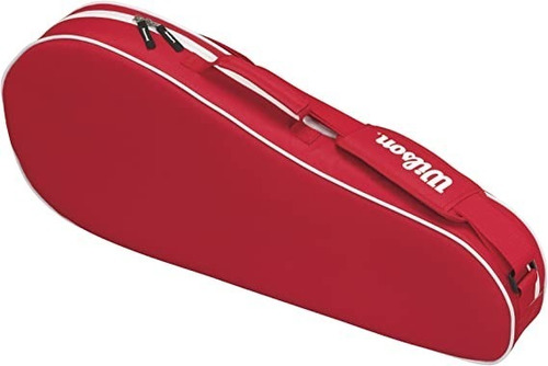 Estuche Para Raquetas Marca Wilson, 2 Bolsillos Con Cierre