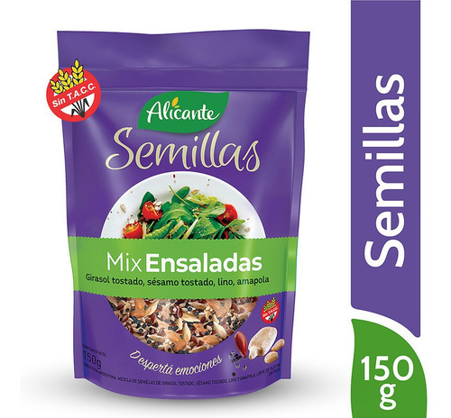 Alicante Semillas Mix Ensaladas X 150 Gr