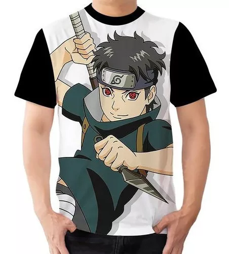 Camiseta Camisa Personalizada Shisui Uchiha Anime Naruto 3