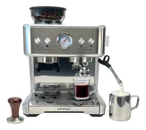 Comprar Cafetera Expresso Profesional Con Molinillo Barista 20 Bares Vaporizador Acero Inoxidable 2.6 L Thermoblock Calienta Tazas 2300w