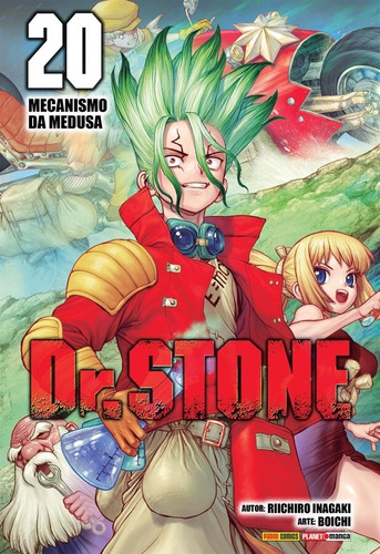 Dr. Stone Vol. 20, de Inagaki, Riichiro. Editora Panini Brasil LTDA, capa mole em português, 2021