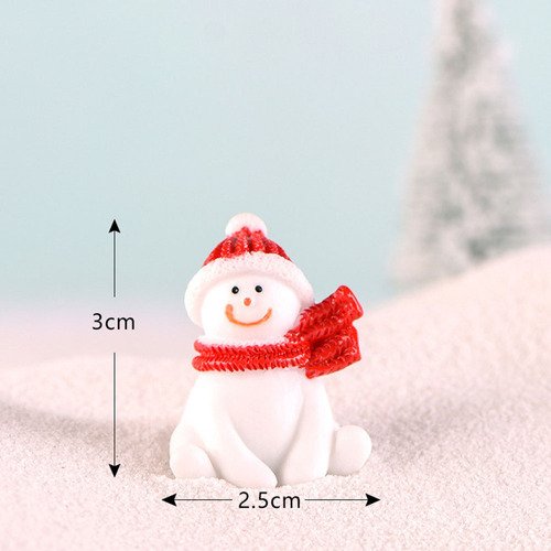 Adornos Navideños En Miniatura Para Manualidades, 9 Unidades