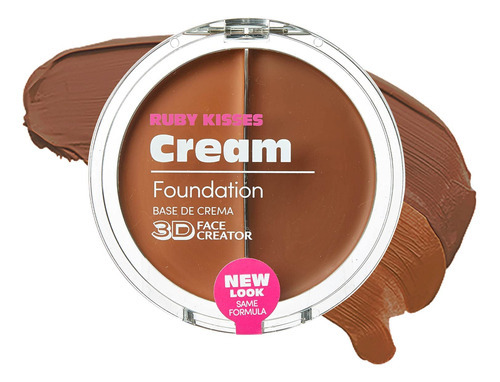 Ruby Kisses 3d Face Creator - Base De Maquillaje En Crema Y