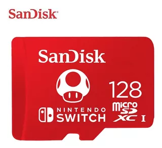 Sandisk Memoria Micro Sdxc 128gb Para Nintendo Switch