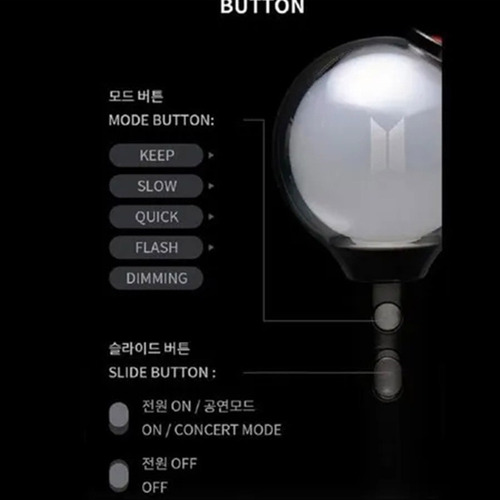 W Aplicativo Bluetooth Original Oficial Do Bts Army Bomb V3