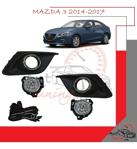 Halogenos Mazda 3 2014-2017