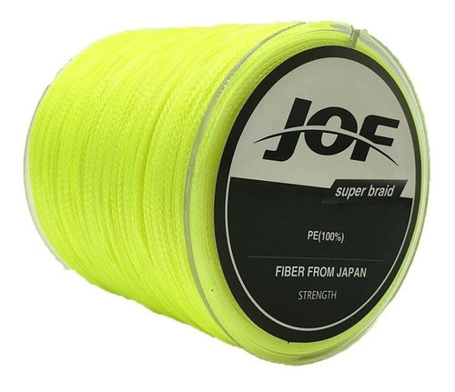 Linha Pesca Multifilamento Jof 300 Metros 0.14mm 15 Lb Amare