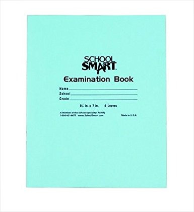 Escuela Inteligente Página 24 Examen Libro Azul, 7  W X 8-1 
