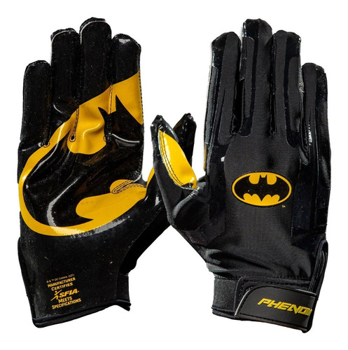 Guantes De Fútbol Americano Batman, Phenom Elite