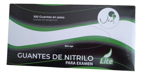 Guantes De Nitrilo Con Reg .invima, Sin Polvo, Caja 100 Uds.