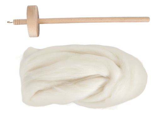 Kit Profissional De Fiação Diy Yarn Spindle Wooden Drop Wood