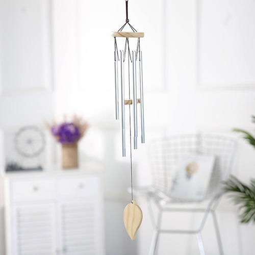 . 6 Campanas De Viento De Aluminio: Sonido Melodioso For