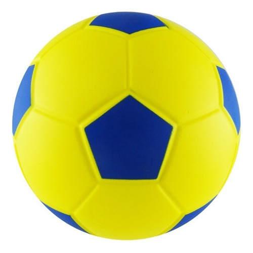 Balón De Espuma Futbol Numero 8 Color Amarillo