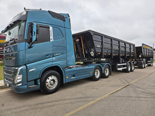 Volvo Fh 540 6x4 Bug Leve Ano 22 + Rodocaçamba Aiz Sem Pneu