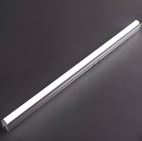 Tubo Led T5 Batten Con Base Empavonado 12w 90cm 220v