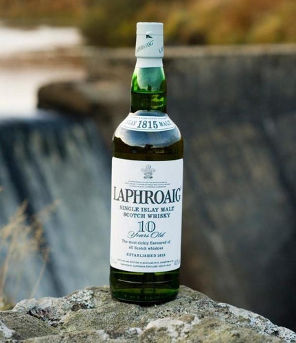 Whisky Laphroaig 10 Años Single Malt 750ml En Estuche