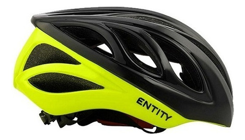 Casco Entity Rh15 Color Negro / Lima Talle L