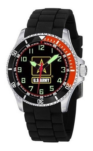 Reloj De Buceo Con Caja De Acero Inoxidable Aqua Force Army 