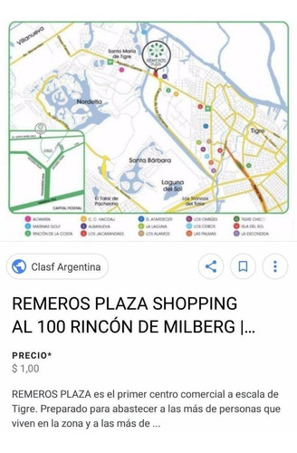 Imagen 9 de 11 de Imperdible Local En Remeros Plaza!