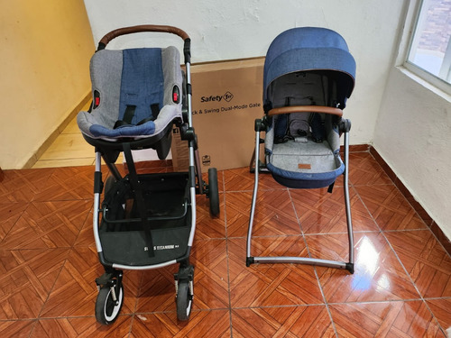 Cuna Viajera , Moises, Portabebe Y Carreola Adaptable (Usado)