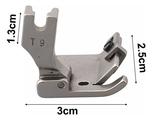 Prensatelas Para Dobladillo Ajustable Universal T9