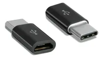 Comprar Adaptador Usb-c 3.1 Macho A Micro Usb Hembra Usb Tipo C Usbc Color Negro