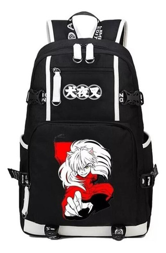 Mochila Escolar De Dibujos Animados De Anime Inuyasha, Bolsa