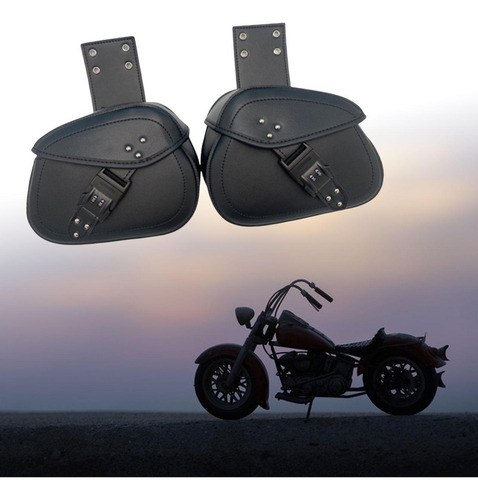 Bolsa De Silla De De Motocicleta Pu Cuero Ajustable Bolsas
