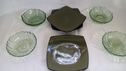 Imagen 3 de 4 de Platos Decorativos Postres 07 Und