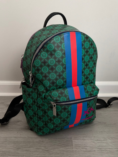 Mochila Jackie Smith Nueva Edición Limitada Verde Estampado