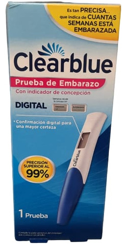 Discretas 2 Pruebas De Embarazo Clearblue Plus Y Digital