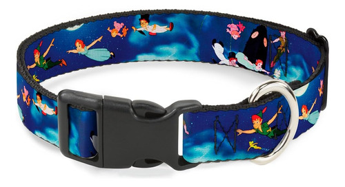 Collar De Clip De Plastico Con Hebilla   Peter Pan Flying S