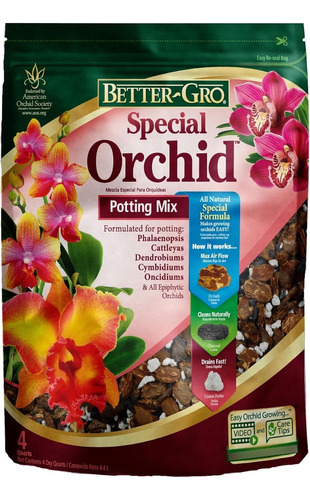 Mezcla Especial Para Orquídeas Ideal Para Phalaenopsis