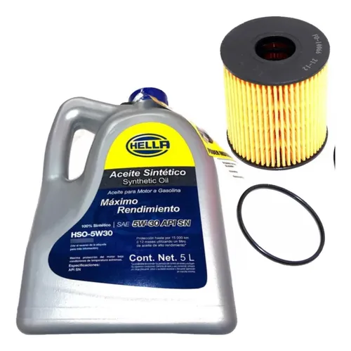comprar Kit Garrafa 5w30 + Filtro Aceite Peugeot 2008, 208 2014-2021