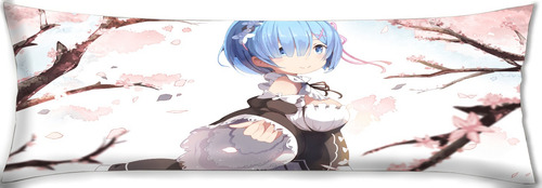 Cojin Almohada Larga Re Zero Arbol Fondo Blanco 45x110cm