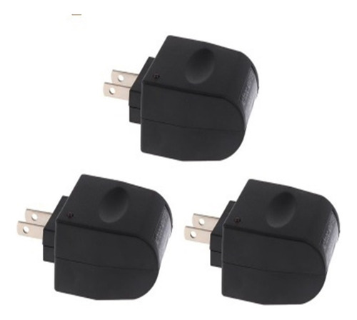 Adaptador Convertidor 110v Ac A 12v Dc 3piezas