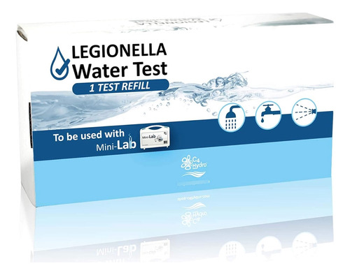 Prueba De Agua Legionella, 1 Recarga De Prueba, Detecta Bact