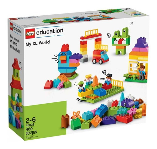 Imagen 1 de 4 de Set Mi Mundo Xl Lego Education - Arquimed