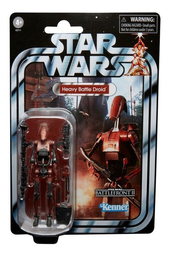 Figura Heavy Battle Droid Star Wars Vintage Disney Hasbro