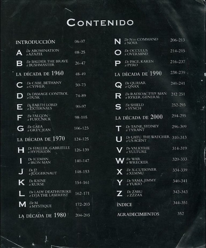 Enciclopedia Marvel Guia Definitiva Personajes Del Universo