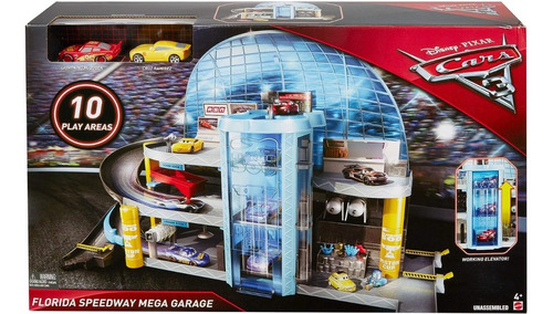 Cars Florida Speedway Mega Garage Disney Pixar Mattel
