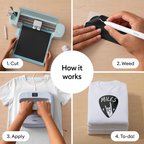 Vinilo De Transferencia De Calor Cricut Value, Termoadhesivo