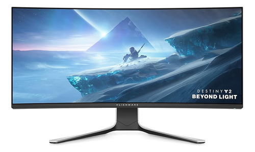 Monitor Para Juegos Curvo Ultra Ancho Alienware De 38 Pulgad