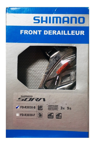 Imagen 2 de 2 de Shimano Descarrilador Delantero Sora Fd-r3030-b 3x X 9 Veloc