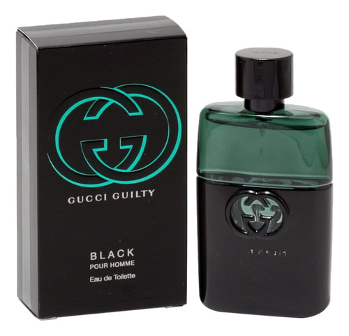 Gucci Guilty Black Para Hombres Edt Spray 1.7 Oz